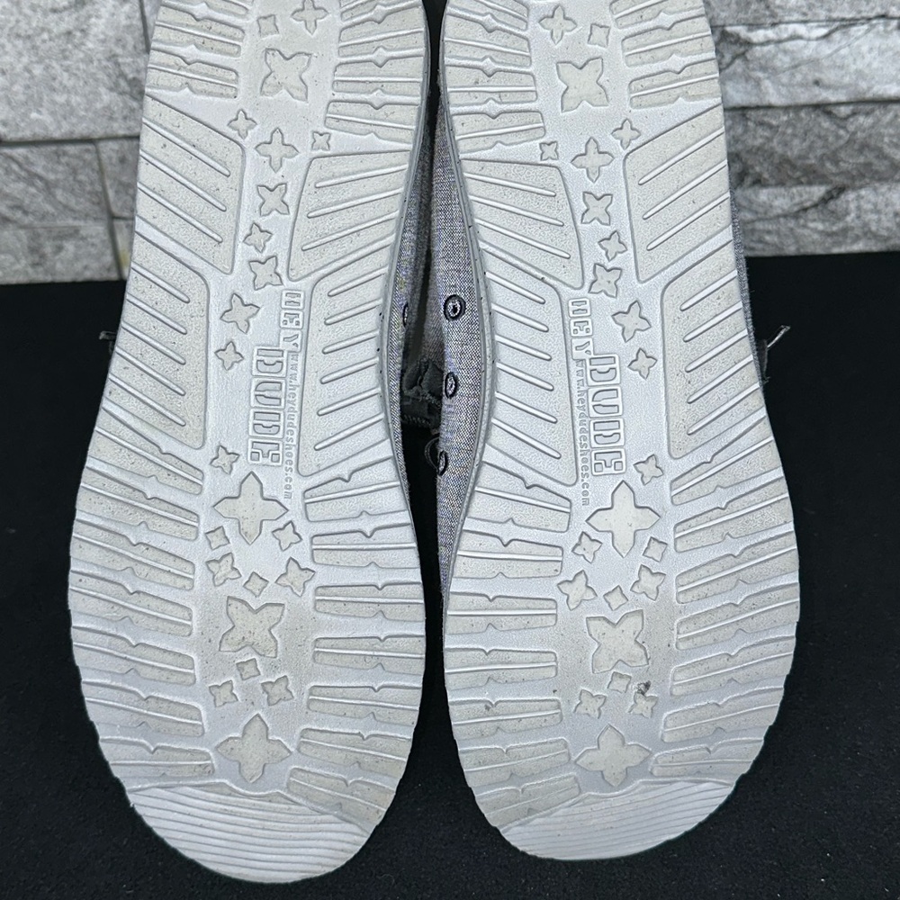 Hey Dude Shoes Wally L Stretch Steel - MNS11 - Picture 10 of 10